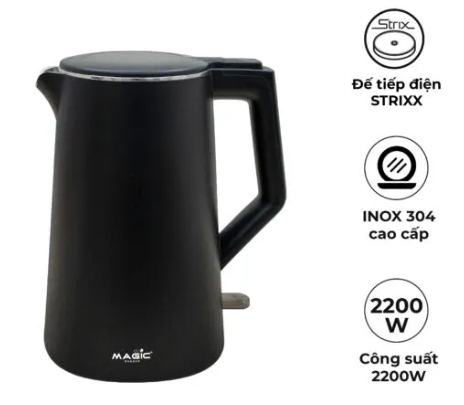 Ấm siêu tốc Magic eco AC-43 1,7 lít 2200W